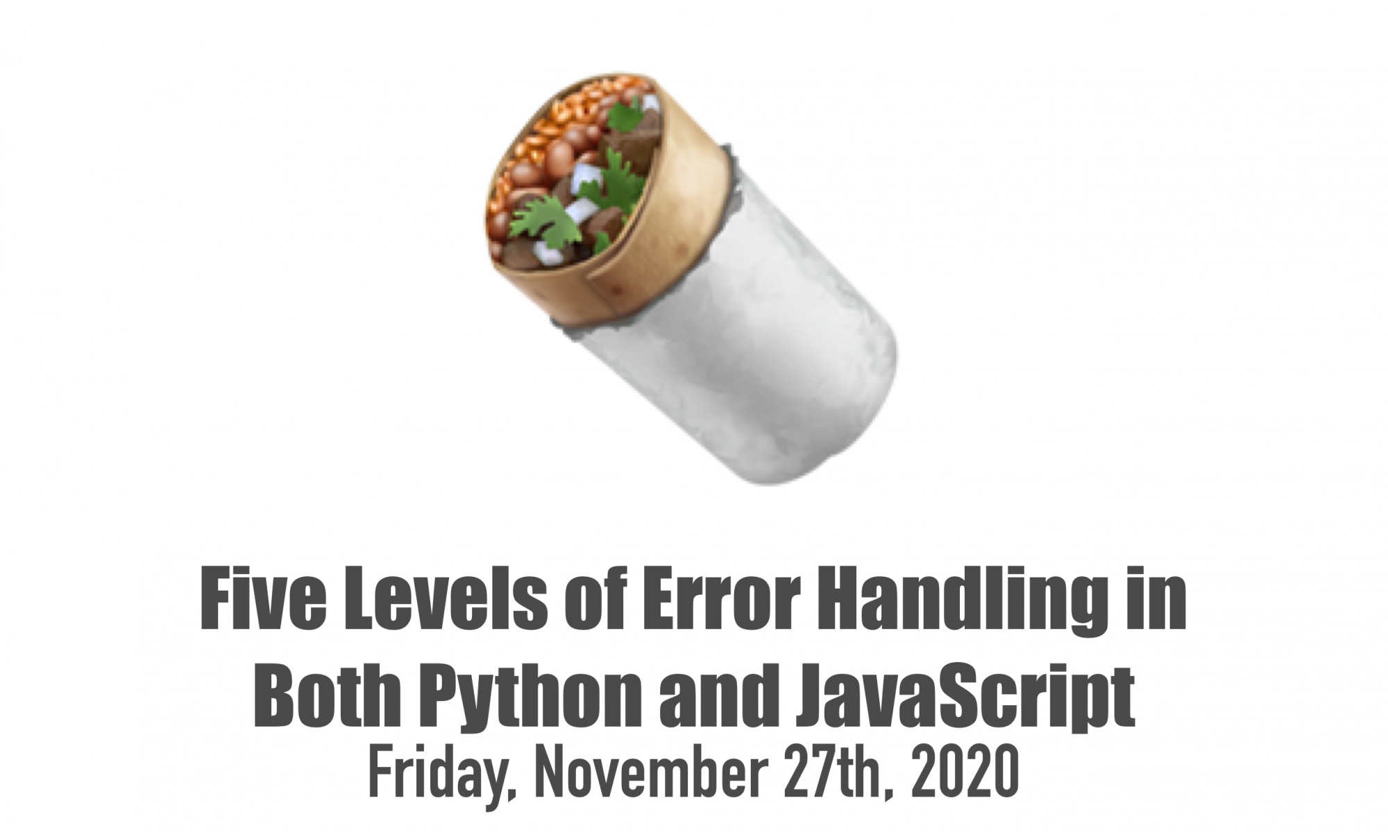 Python Error Handling